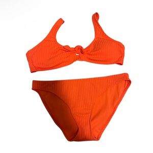 Xhilaration Orange Bikini Set size L